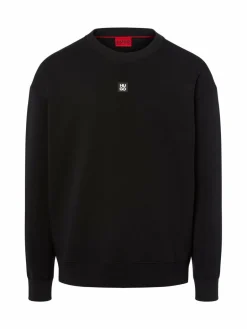 HUGO Sweatshirts & Sweatjacken<Herren Sweatshirt - Dettil schwarz uni