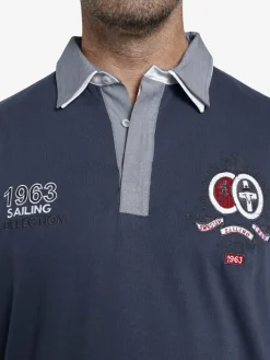 Jan Vanderstorm Sweatshirts & Sweatjacken<Herren Sweatshirt - FENNO blau bedruckt