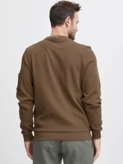 FQ1924 Pullover & Strickjacken<Herren Sweatshirt - FQWILLIAM braun gemustert