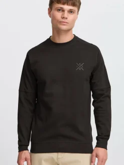 Indicode Sweatshirts & Sweatjacken<Herren Sweatshirt - IDAlbix schwarz uni