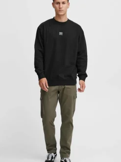 Indicode Sweatshirts & Sweatjacken<Herren Sweatshirt - IDJolk schwarz uni