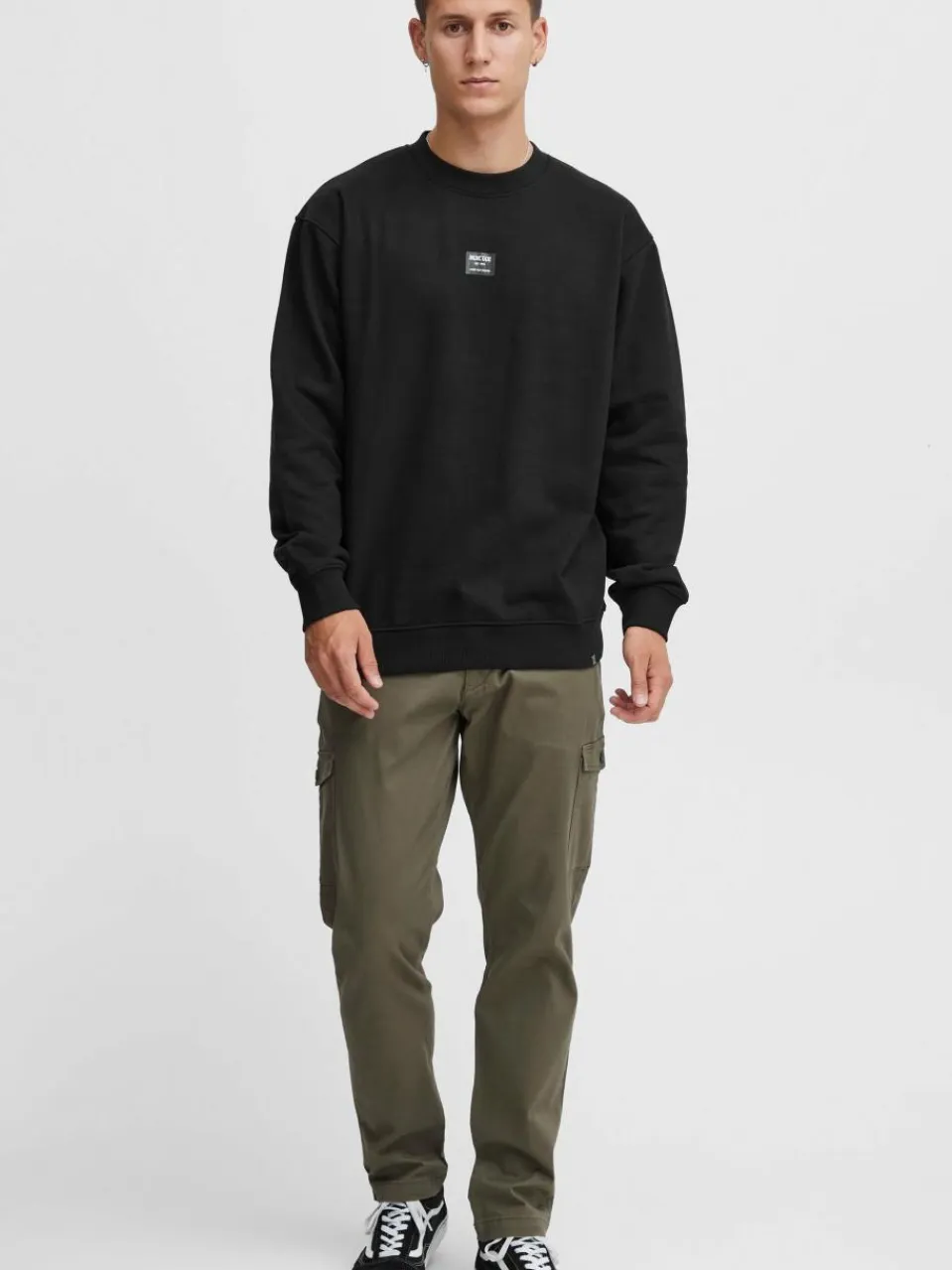 Indicode Sweatshirts & Sweatjacken<Herren Sweatshirt - IDJolk schwarz uni