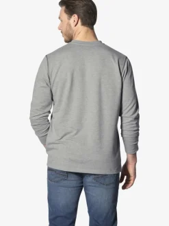 Jan Vanderstorm Sweatshirts & Sweatjacken<Herren Sweatshirt - JORNSEN grau melange uni