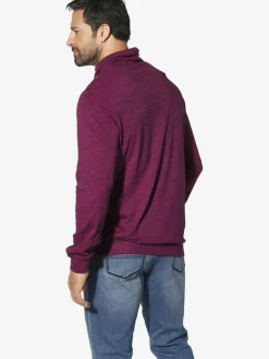 Jan Vanderstorm Sweatshirts & Sweatjacken<Herren Sweatshirt - KERVIK aubergine meliert