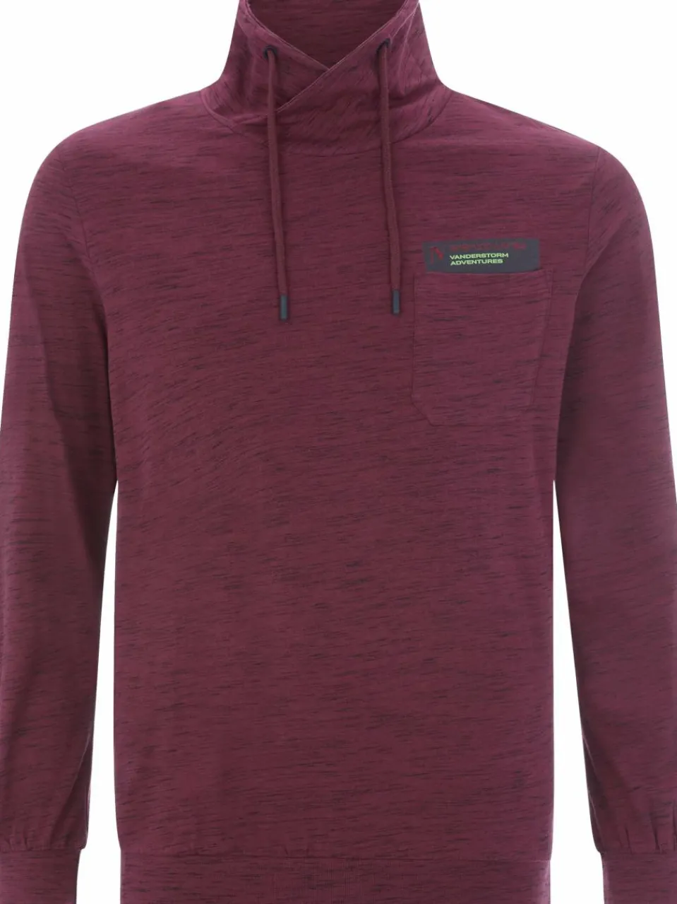 Jan Vanderstorm Sweatshirts & Sweatjacken<Herren Sweatshirt - KERVIK aubergine meliert