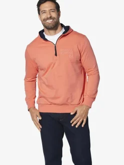 Jan Vanderstorm Sweatshirts & Sweatjacken<Herren Sweatshirt - KORBENKT orange uni