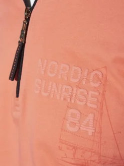 Jan Vanderstorm Sweatshirts & Sweatjacken<Herren Sweatshirt - KORBENKT orange uni