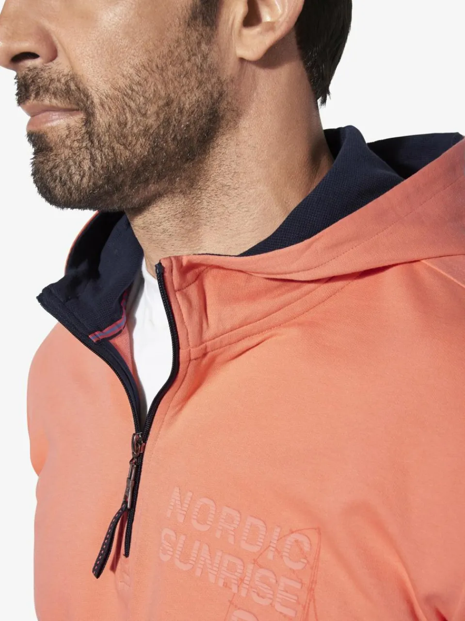 Jan Vanderstorm Sweatshirts & Sweatjacken<Herren Sweatshirt - KORBENKT orange uni