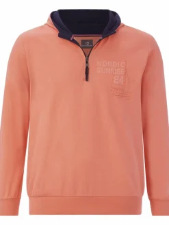 Jan Vanderstorm Sweatshirts & Sweatjacken<Herren Sweatshirt - KORBENKT orange uni