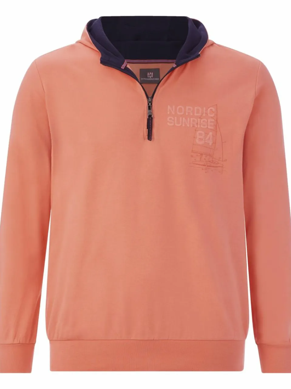 Jan Vanderstorm Sweatshirts & Sweatjacken<Herren Sweatshirt - KORBENKT orange uni