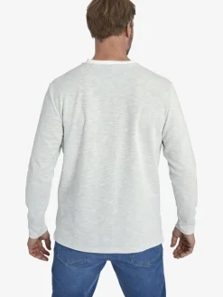 Jan Vanderstorm Sweatshirts & Sweatjacken<Herren Sweatshirt - REGINALD vanille bedruckt