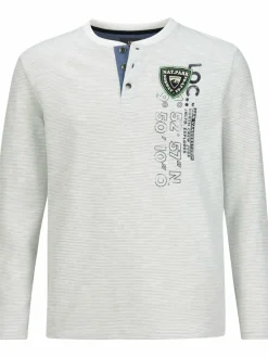 Jan Vanderstorm Sweatshirts & Sweatjacken<Herren Sweatshirt - REGINALD vanille bedruckt