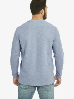 Jan Vanderstorm Sweatshirts & Sweatjacken<Herren Sweatshirt - REGINALD blau bedruckt