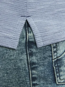 Jan Vanderstorm Sweatshirts & Sweatjacken<Herren Sweatshirt - REGINALD blau bedruckt