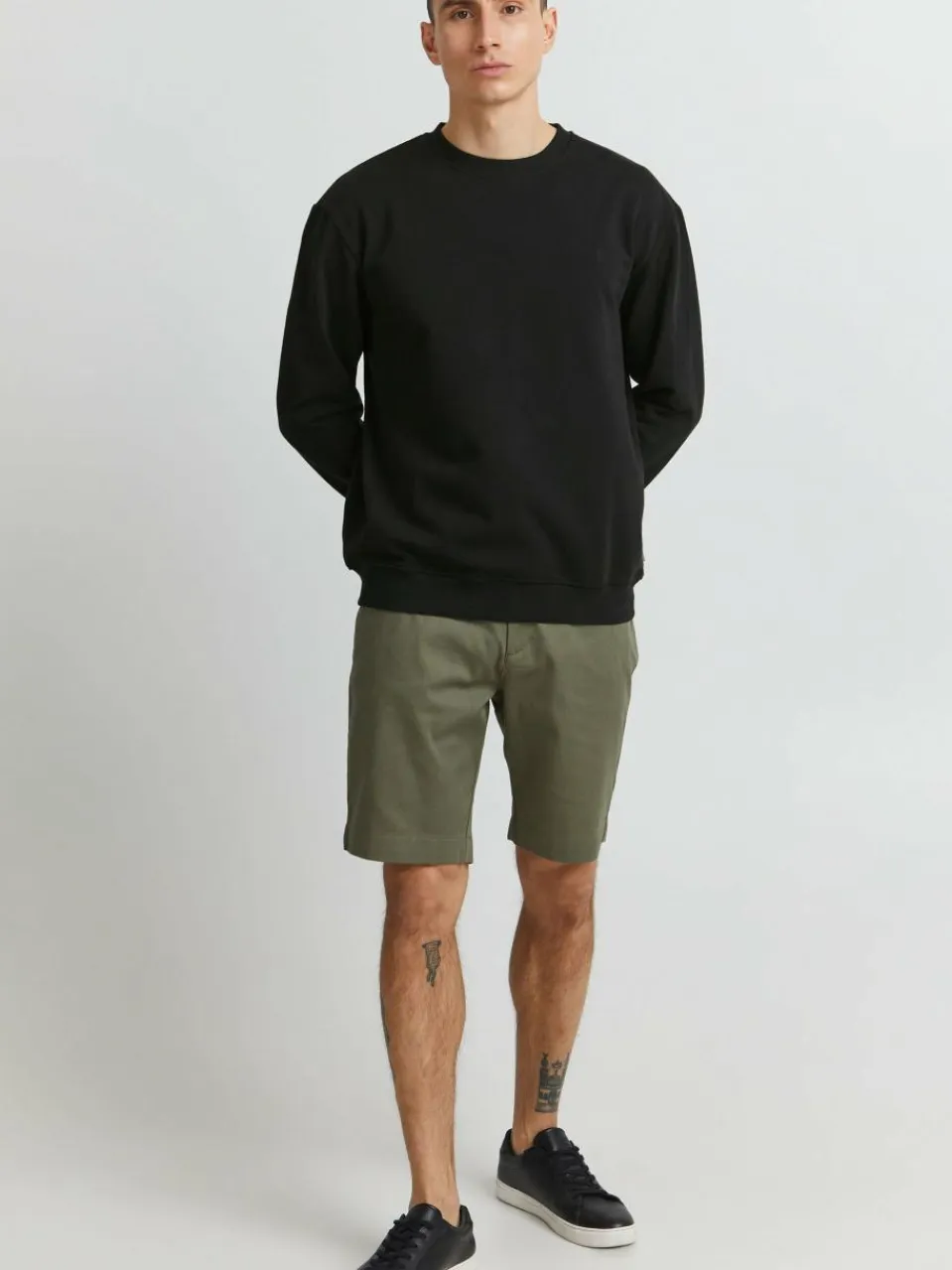 Solid Sweatshirts & Sweatjacken<Herren Sweatshirt - SDBellamy schwarz bedruckt