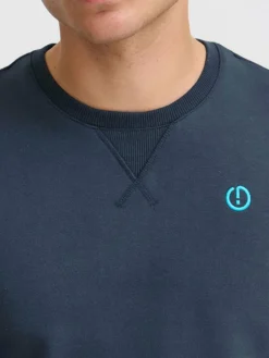 Solid Sweatshirts & Sweatjacken<Herren Sweatshirt - SDBenn blau uni