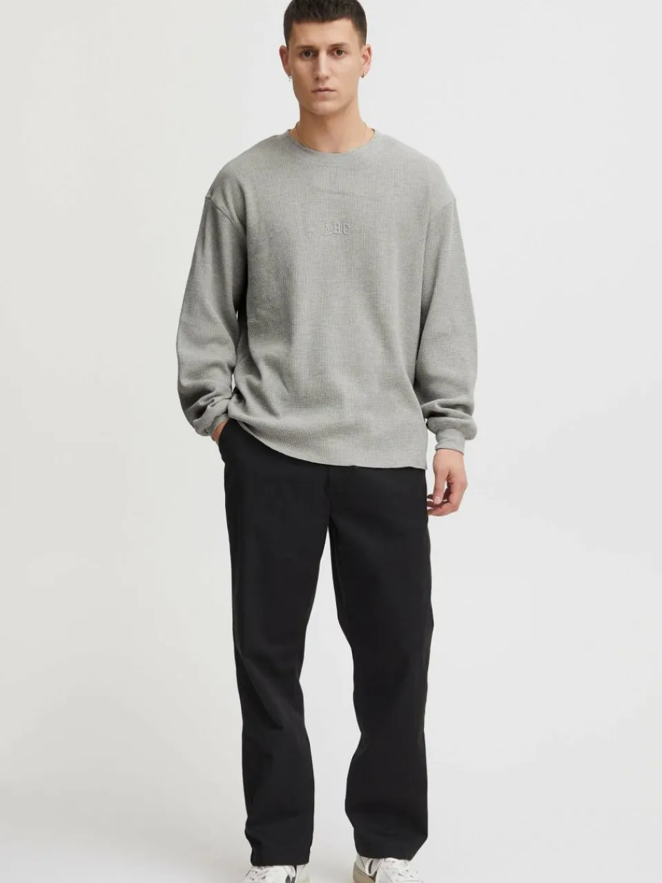 Solid Sweatshirts & Sweatjacken<Herren Sweatshirt - SDFletcher hellgrau uni