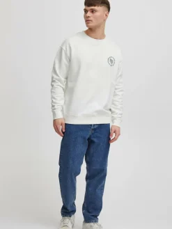 Solid Sweatshirts & Sweatjacken<Herren Sweatshirt - SDGaius weiß bedruckt