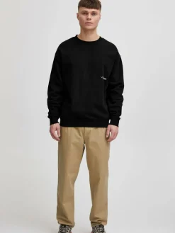 Solid Sweatshirts & Sweatjacken<Herren Sweatshirt - SDGalileo schwarz bedruckt