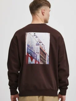 Herren Solid Sweatshirts & Sweatjacken>Herren Sweatshirt - SDGalileo