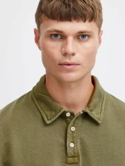 Solid Sweatshirts & Sweatjacken<Herren Sweatshirt - SDGaspard oliv uni