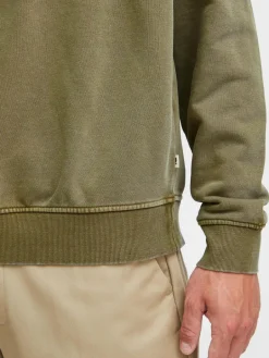 Solid Sweatshirts & Sweatjacken<Herren Sweatshirt - SDGaspard oliv uni