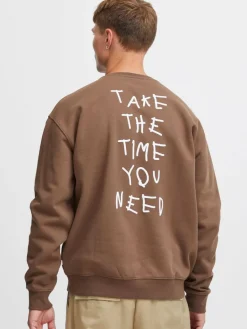 Herren Solid Sweatshirts & Sweatjacken>Herren Sweatshirt - SDHalvard