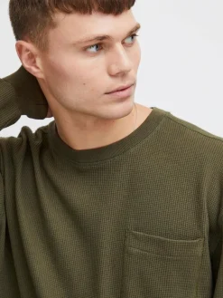 Solid Sweatshirts & Sweatjacken<Herren Sweatshirt - SDHalwest grün uni