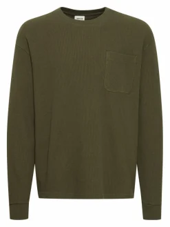 Solid Sweatshirts & Sweatjacken<Herren Sweatshirt - SDHalwest grün uni