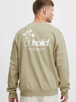 Herren Solid Sweatshirts & Sweatjacken>Herren Sweatshirt - SDIMRAN