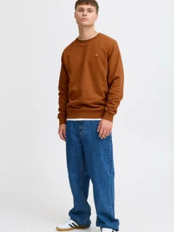 Solid Sweatshirts & Sweatjacken<Herren Sweatshirt - SDNOOAM braun bedruckt