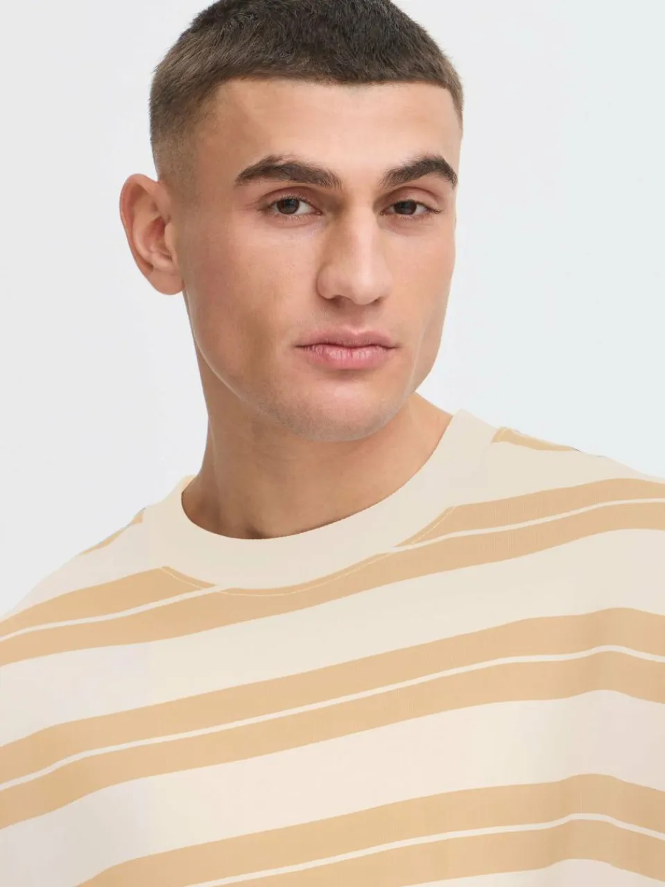 Solid Sweatshirts & Sweatjacken<Herren Sweatshirt - SDPEACE beige gestreift