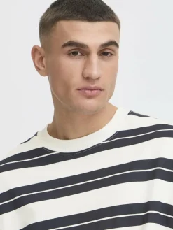 Solid Sweatshirts & Sweatjacken<Herren Sweatshirt - SDPEACE weiß gestreift