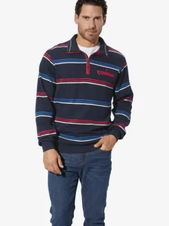 BABISTA Sweatshirts & Sweatjacken<Herren Sweatshirt - ULRAN blau gestreift