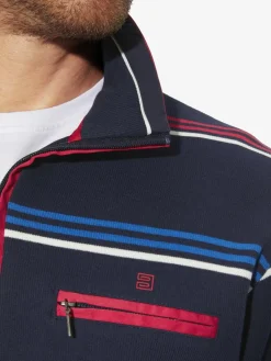 BABISTA Sweatshirts & Sweatjacken<Herren Sweatshirt - ULRAN blau gestreift