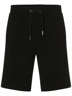 KARL LAGERFELD Hosen<Herren Sweatshorts schwarz uni