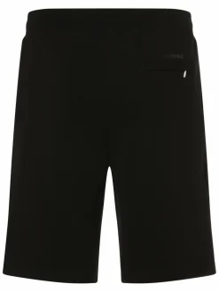 KARL LAGERFELD Hosen<Herren Sweatshorts schwarz uni