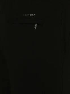 KARL LAGERFELD Hosen<Herren Sweatshorts schwarz uni