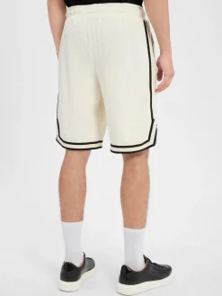 PEGADOR Hosen<Herren Sweatshorts - Barkan Waffle beige uni