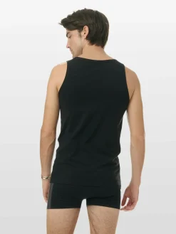 adidas Sportswear Shirts<Herren Tanktop - Active Flex Cotton schwarz uni