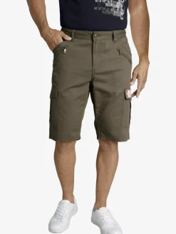 Herren Jan Vanderstorm Hosen>Herren Tiefbundbermuda - HEIMERAM