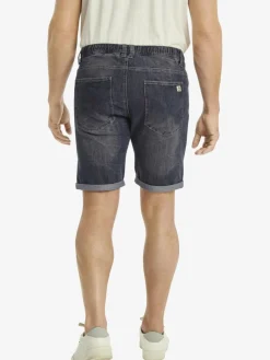 Jan Vanderstorm Jeans<Herren Tiefbundbermuda - LAMBRIT grau uni