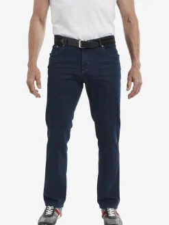 Jan Vanderstorm Jeans<Herren Tiefbundjeans - JOEL blau uni