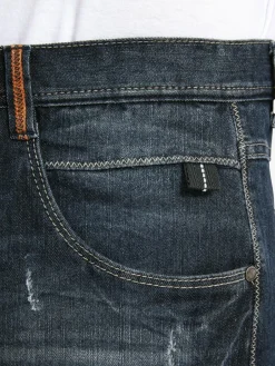 Jan Vanderstorm Jeans<Herren Tiefbundjeans - JURIEN blau uni