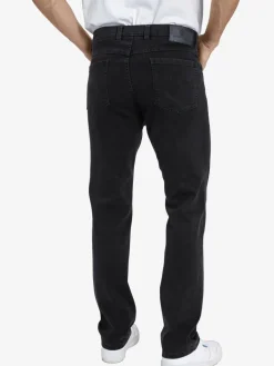 Jan Vanderstorm Jeans<Herren Tiefbundjeans - OKKO schwarz uni