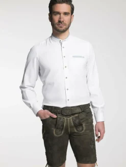 Spieth & Wenksy Hemden<Herren Trachtenhemd - Demetrius blau uni