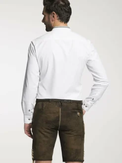 Spieth & Wenksy Hemden<Herren Trachtenhemd - Dustin grün uni