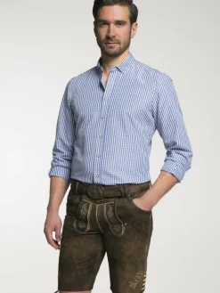 Herren Spieth & Wenksy Hemden>Herren Trachtenhemd - TG Detmold