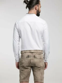 Spieth & Wenksy Hemden<Herren Trachtenhemden - Bauzing schwarz uni