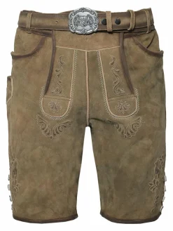 JCC Hosen<Herren Trachtenhose gelb uni